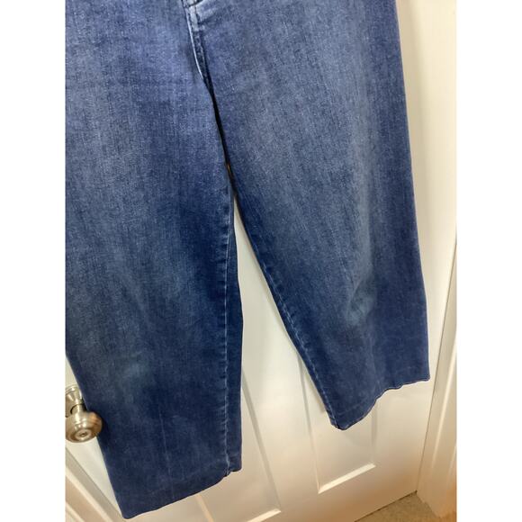 Anthropologie pilcro the skipper wide leg high rise jeans womens size 25 - Picture 5 of 16